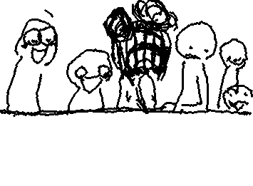 They are looking down…what do they see?