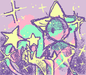 @STAR-GIRL hereeeee yyuuuoo go ~~~~~~ a gift for drawing my ocs ~~~~~~ note that i dont draw fanart unless its for friends or for doing something for me!