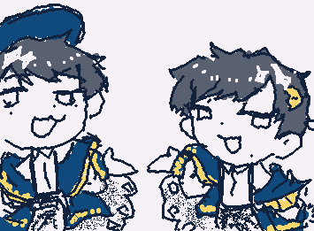 先程の絵はこちらの左の方をほんの少しイメージして描きました。 このグループ?好きなんですよね。 なんだろう描いていて抵抗感がっっ 本来は実写だしこういう系のグループ?じゃないからなんか変な人みたいに見られる気が… まぁなんのグループ?かバレなきゃいっか!