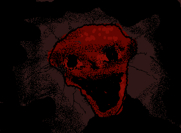 I tried to draw The Boiled One during class but I don't like the way it turned out :p