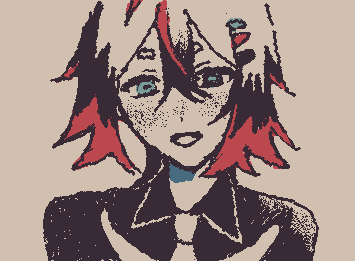 @Kuennsan2 素敵な代理ちゃん描かせていただきました！解釈違いありましたらすいません(p_-)