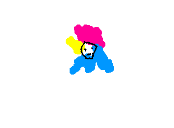 this is my attempt to make yarnaby the yarn lion from poppy playtime