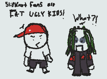 FRED DURST IS A FAT UGLY KID !!! -someone in the crowd (repost of a shitpost teehee)