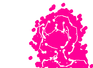 puse todo el lienzo y el lapiz en blanco y luego le puse color para ver el resultado!( es un poco dificil pero divertido)