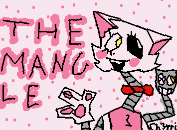 Here's some artwork of The Mangle, my favorite character in the FNAF franchise. Got to be one of my proudest moments when I saw the final product.