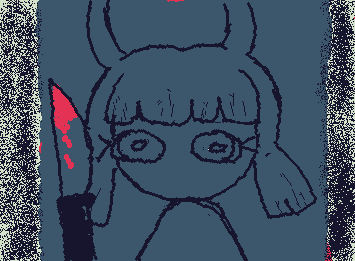 Go play Lucid Blocks on steam for 10 dollars this is a character from it