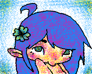 I found a four-leaf clover in the garden and I felt like a fairy, Idk why