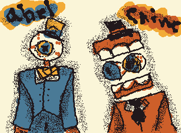 Caine and Abel (RIP caine :( )