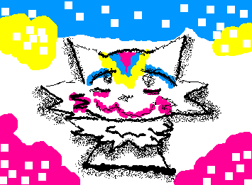 Jorgé,,, This was the first thing i ever drew on wigglypaint,,,, hes just a little guy