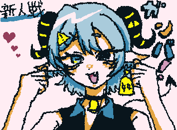 @momonga 真白ちゃんお借りしましたぁぁ！！！もうほんと……紫苑ちゃんもだけどキャラデザが良すぎて無事死亡😇😇😇あんま似てないかもだけど許して😇新人戦応援してるよーーーーっ！！！！！！！！！！！！(ง •̀_•́)ง
