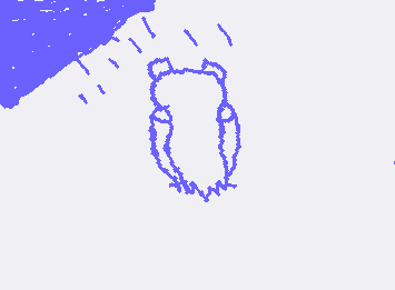 "Drop by drop with grey."
I wish I was better at drawing so I could draw a backround