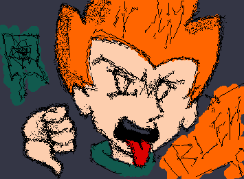 Hii! I'm still alive and I took a break for my sanity :V👉👈
I drew pico :DD
I'll try to get back into drawing again since it's been a month since then