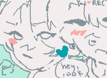 those one 6 year old yaoi oc's that I would repetitively draw in this exact style 🥹