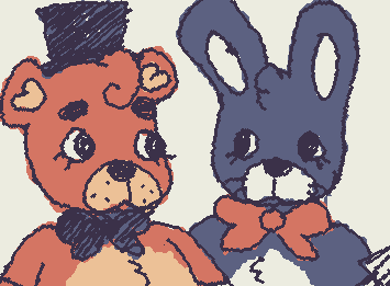 freddy and bonnie :3