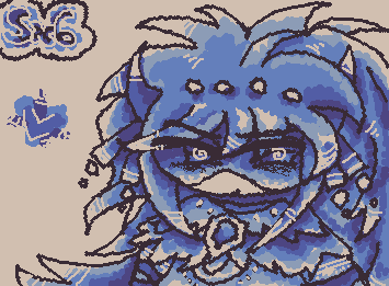 [ SX6 ] enneagram 6: STRENGTH (designs are NOT originally mine) // 💙convert weakness to strength, distance attack/fear in defense, deny self-damaged caused.