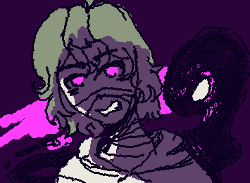 Collei from Genshin!! I’ve been hanging out in the basement all day cus we’re having work done to the roof and one of my cats is super sensitive to the noise so