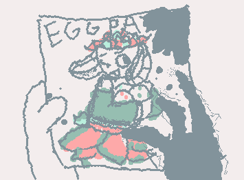 “I wish I could smile like how they drew me in the poster…”