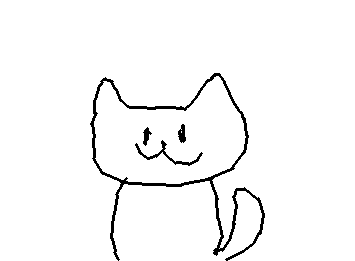 すわっているいぬ