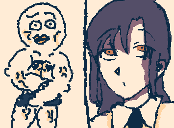 右はwigglyでよく描く絵
左は現実でよく描く絵
だからリア友は一部を除いて左みたいな絵しか描けないと思われてます 多分