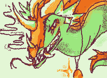 another devious looking dragon