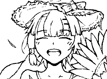 【線画公開】もう夏だね。/6月23日投稿