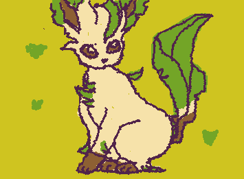Leafeon minha eveevolução favorita!