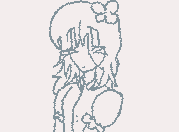random girl i decided to draw