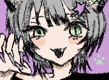 Meow💜💚