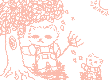 My dad and I, but as cats