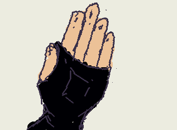 I HAVE TO WEAR THESE STINKING ARM WARMER GLOVE THINGS- BC OF MY S31FH4RM MARKS-