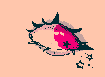 i was bored. :o i drew an eye yayyyyy~!! but acc i cant belive i have 100 followers tysm guys!!!!!!!