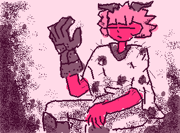 Amy and her robotic arm... She needs peace amidst so much chaos.