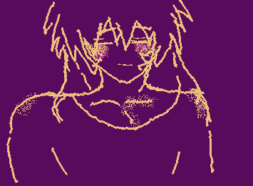 sleepy guy! a simple draw i make,im bored ><