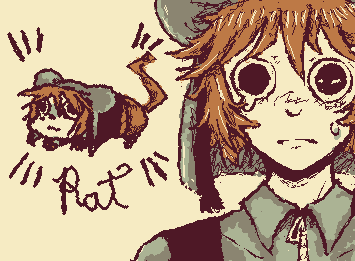 im gonna be honest i cant pick up my pen to draw these days can someone explain why school does that. also have a lazy drawing of takeuchi robert.