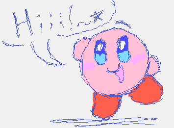 Kirby doodle :>