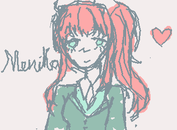 Monika from ddlc