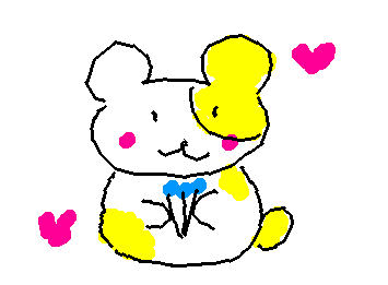 はなをもったはむすたー（？）