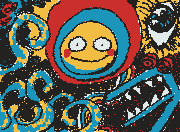 Wiggly World





(Suggest some animated characters to draw)