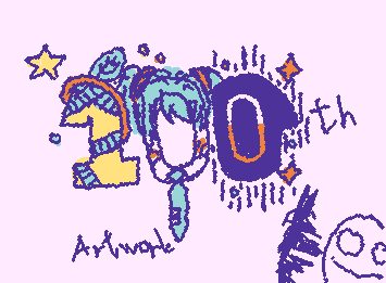 My 100th piece of artwork(I borrowed this)