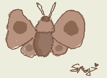 Hi! Sry I haven't posted in A WHILE but I was genuinely stacked with assignments like its not funny. Anyway, this is a moth. so.... :)
