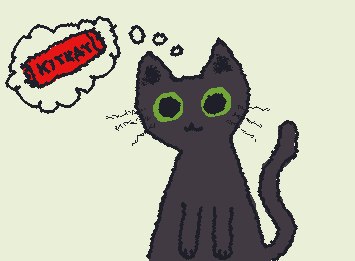 tried to draw Kitkat from @mac_the_cheese ! Not as good as yours but I hope you like!