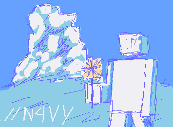 "a gift for a fool"  ft. algae ( oc )