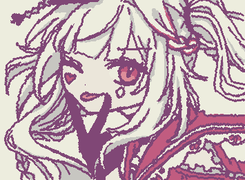 Hibana (I suddenly wanted to try a different brush)