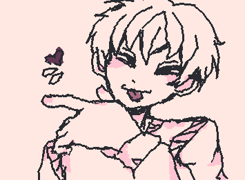 my first time drawing here! ^^