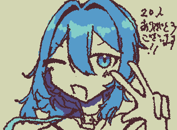 フォロワー20人ありがとうございます!!