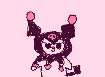 クロミちゃんを書いてみました‼️