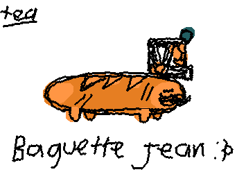 baguette or croissant?
-peanut bread