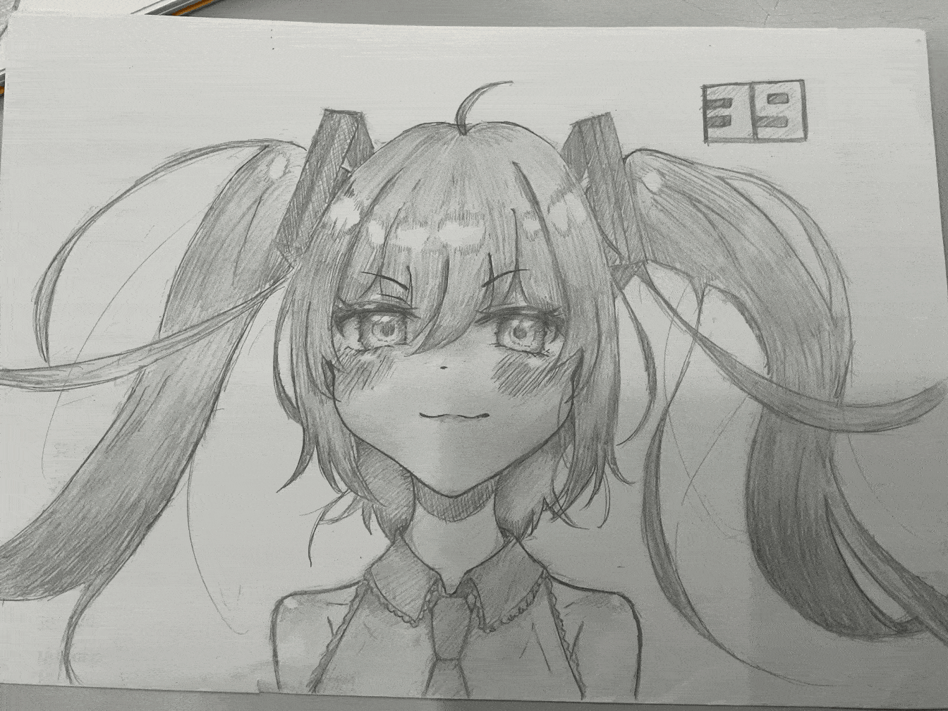 授業全く聞かずに描いたやつ!(^ω^)
アナログだって多少はできるんだぞ!
