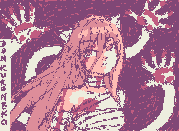 Hola! hoy les dejo un fanart de Lucy! (speedpaint en mi tiktok: donkuroneko)