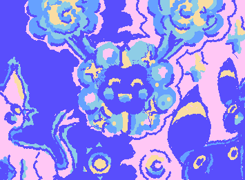 Cosmog/Espeon/Umbreon Commission